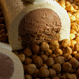 Bûche chocolat et noisette