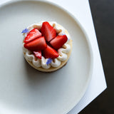 Cheesecake fraise et vanille
