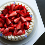 Cheesecake fraise et vanille